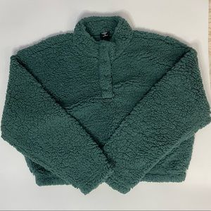 PacSun Simone Cropped Sherpa